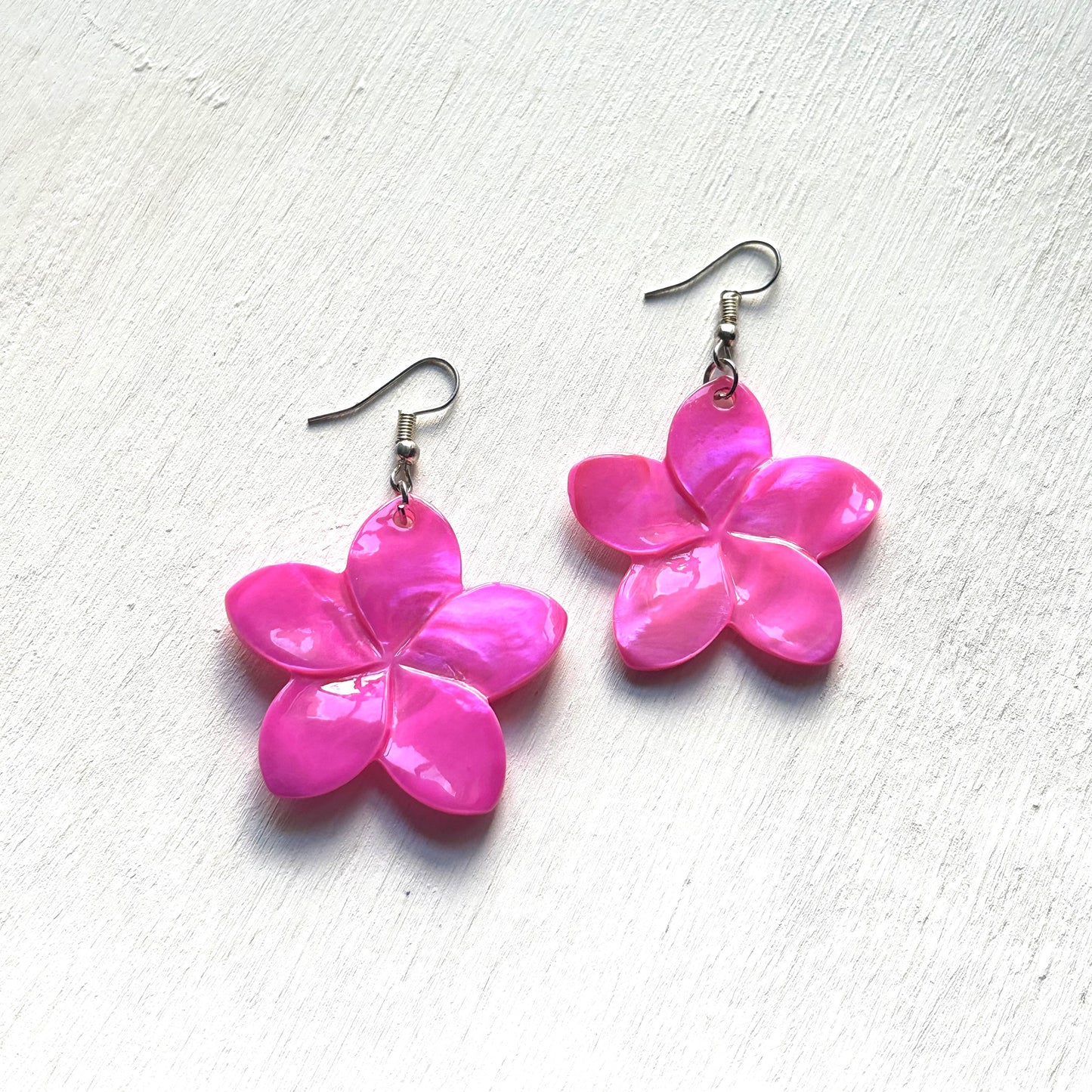 Pink Island Blossom Earrings