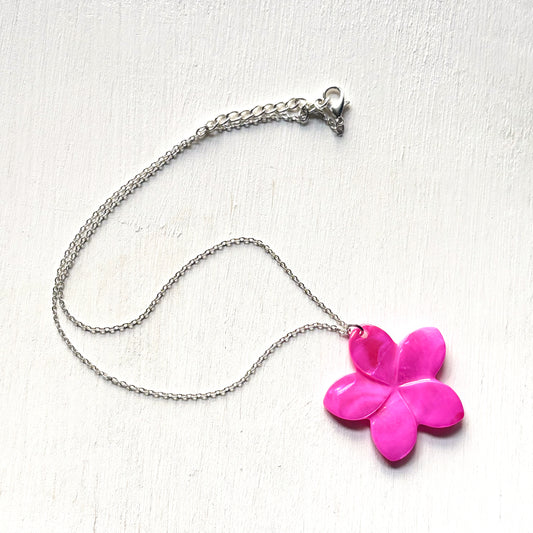 Pink Island Blossom Necklace