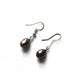 South Sea Cultured Black Pearl Earrings (7mm) — product view