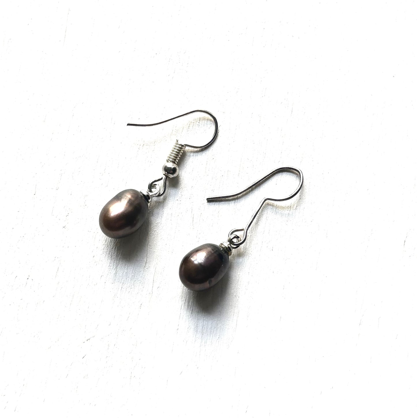 South Sea Cultured Black Pearl Earrings (7mm)