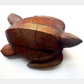Hand-Carved Wooden Sea Turtle