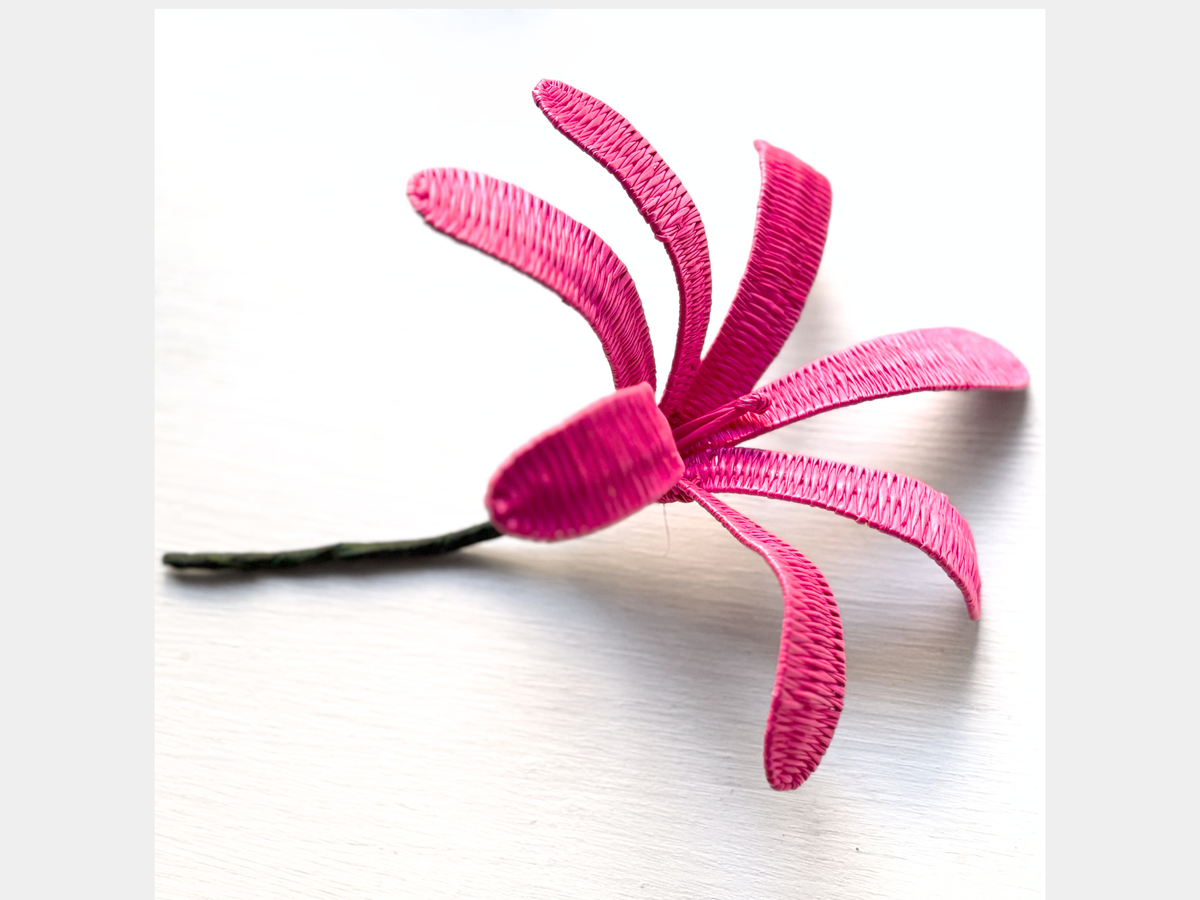 Woven Floral Ornamental Hair Piece (Sei)