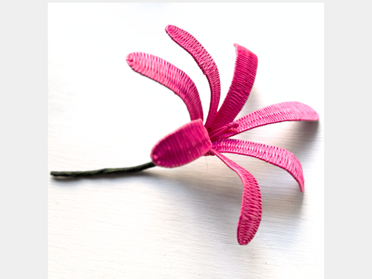 Woven Floral Ornamental Hair Piece (Sei)