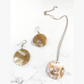 Cultured Blister Pearl Necklace & Earrings — product view