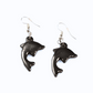 Deep Sea Stone Carved Whale Necklace & Earrings