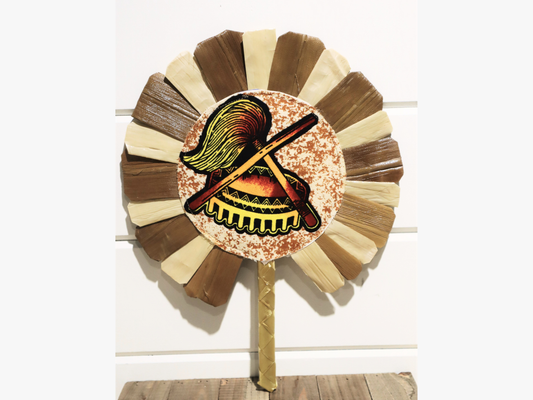 Handcrafted Tongan Tapa Fan