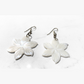 Floral Shell Earrings (Red, Pink, Blue & Black)
