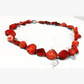 Red Shell Necklace — product view