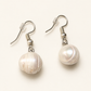 Cultured Baroque Pearl Earrings — AI-restyled studio presentation based on the original product photograph