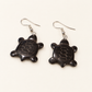 Deep Sea Stone Carved Turtle Earrings — AI-restyled studio presentation based on the original product photograph