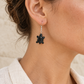 Deep Sea Stone Carved Turtle Earrings worn by a model - AI-assisted styling illustration; scale is illustrative. Original product photographs are included in the gallery.