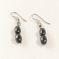 Deep Sea Stone Two-stone Earrings — AI-restyled studio presentation based on the original product photograph