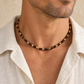 Handcrafted Beaded Necklace — AI-generated model styling; scale illustrative