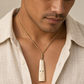 Kahoa Bone Tiki Pendant — AI-generated model styling; scale illustrative