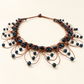Tongan Cultured Black Pearls Woven Necklace — AI-restyled studio presentation based on the original product photograph